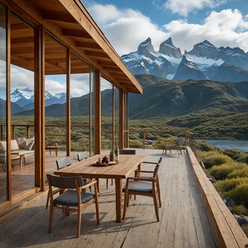 Exceptional places to stay in Patagonia Chile for a refined escape